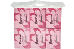 دستمال کاغذی نیم کیلویی ریحانه (6 عددی)