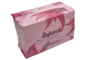 دستمال کاغذی نیم کیلویی ریحانه (6 عددی)