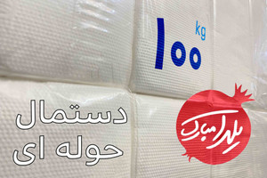 دستمال کاغذی حوله ای ( 100 کیلویی )