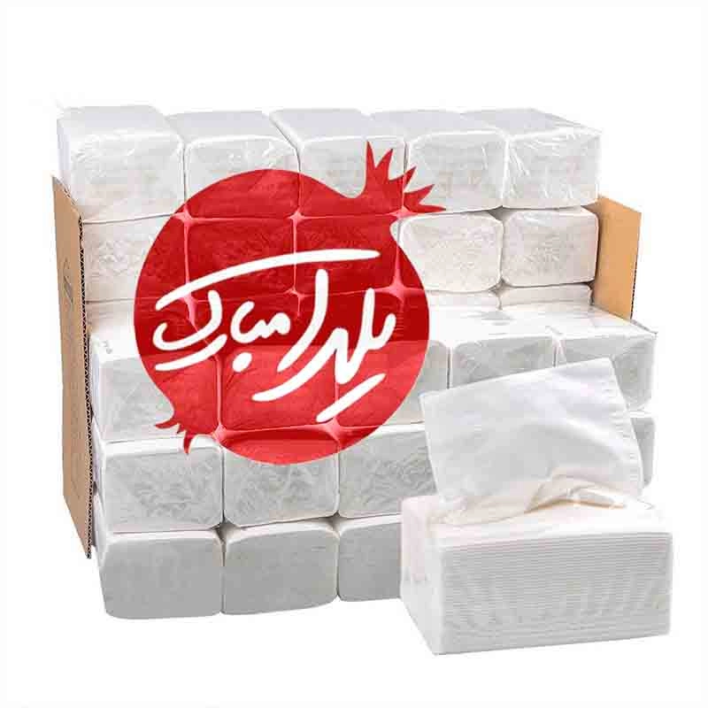 دستمال کاغذی نیم کیلویی (بسته بندی ساده)