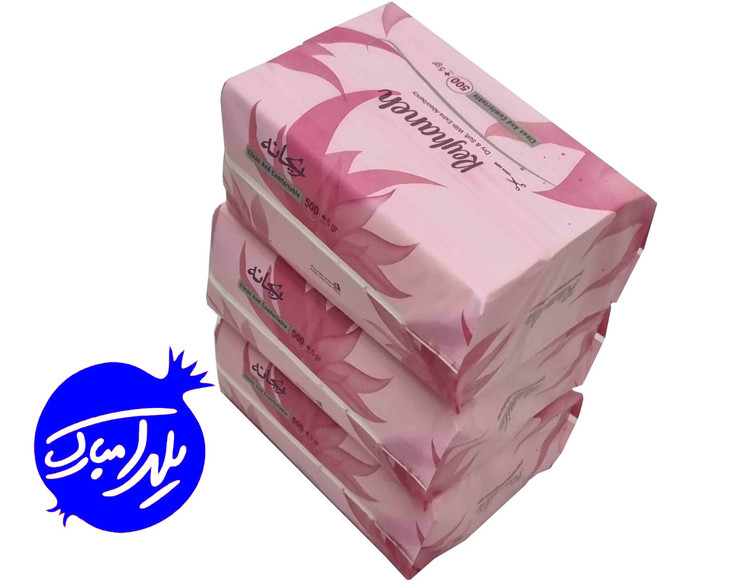 دستمال کاغذی نیم کیلویی ریحانه (3 عددی)